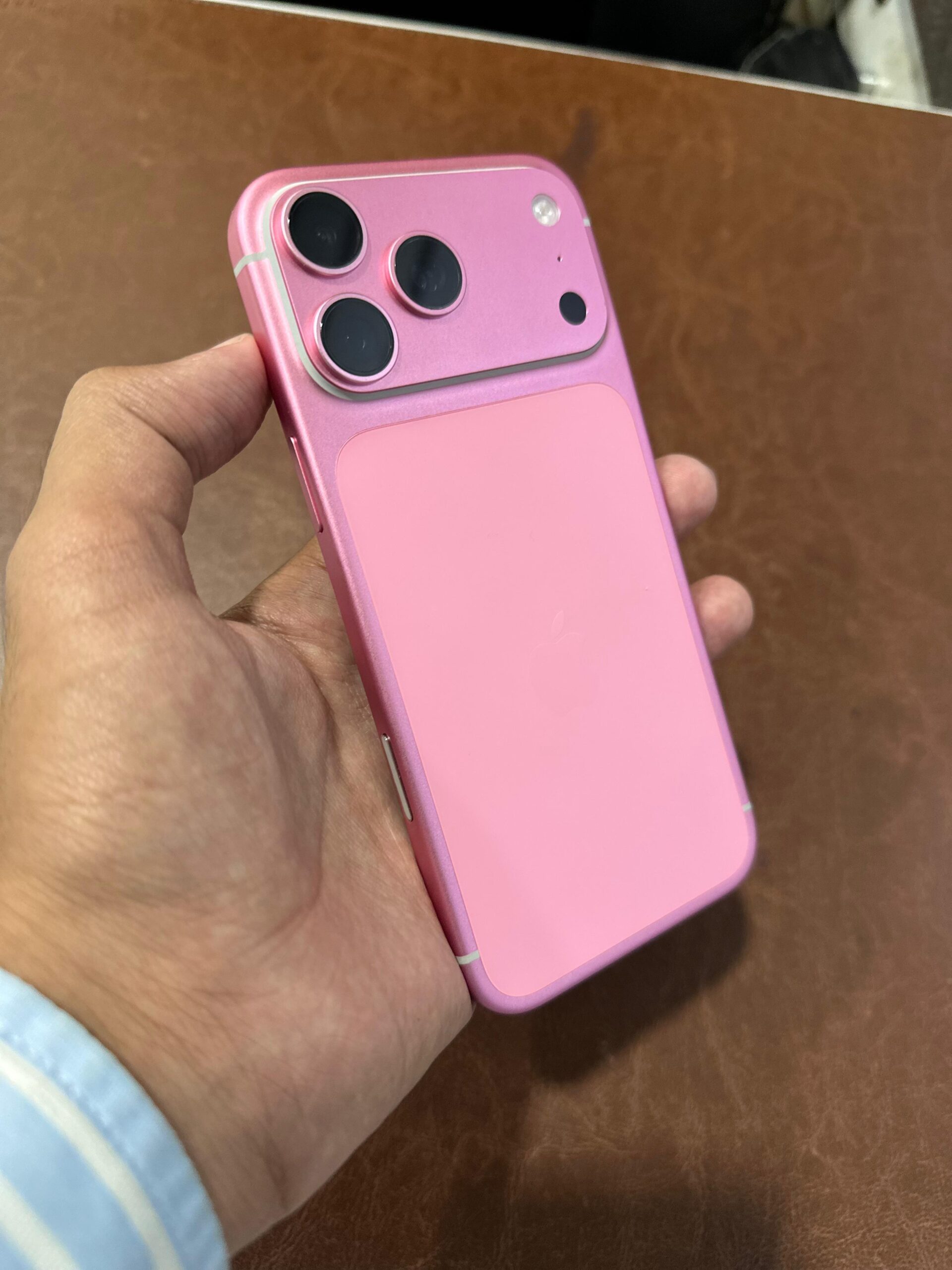 17 pro max pink